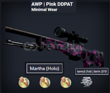 AWP Pink DDPAT Minimal Wear