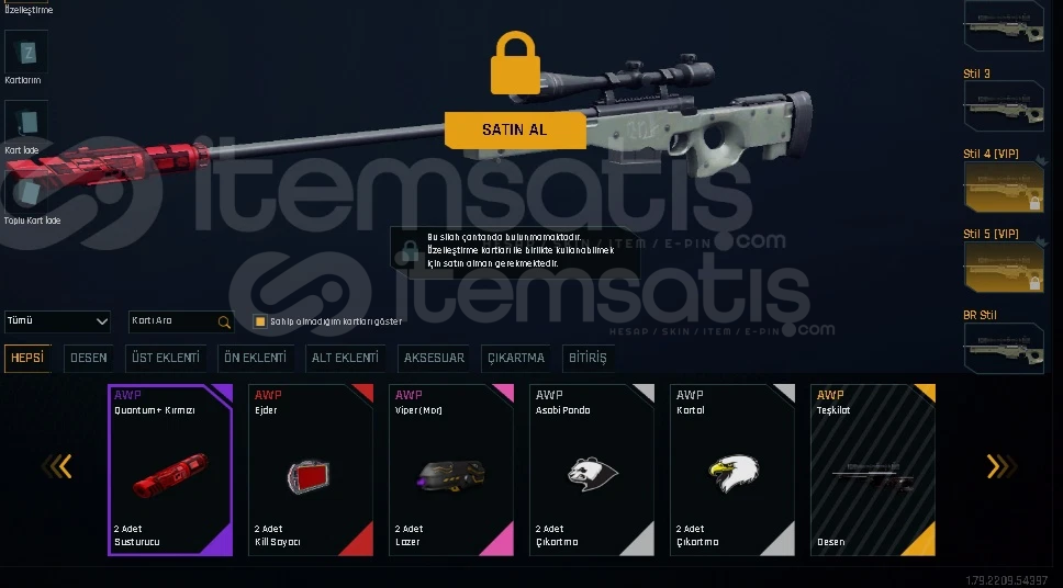 AWP QUANTUM+ (HASAR GSTEREN QUANTUM) AWP QUANTUM+ (HASAR GSTEREN QUANTUM)