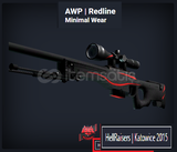 AWP Redline Minimal Wear 2