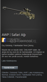 AWP | Safari Ağı CS2