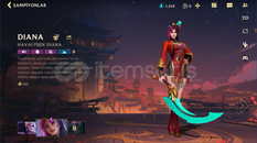 Ay Tanrıçası Diana + Havai Fişek Diana