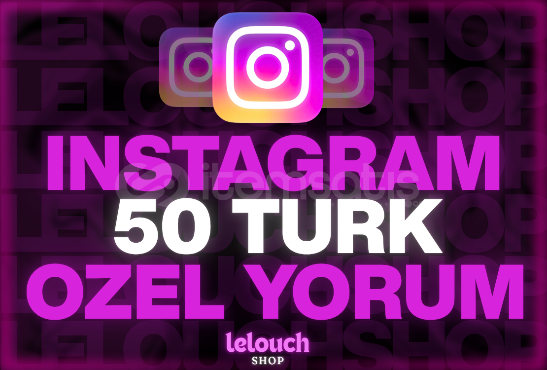 ✨(AYARLANABİLİR) 50 Özel Türk Yorum✨ ✨(AYARLANABİLİR) 50 Özel Türk Yorum✨