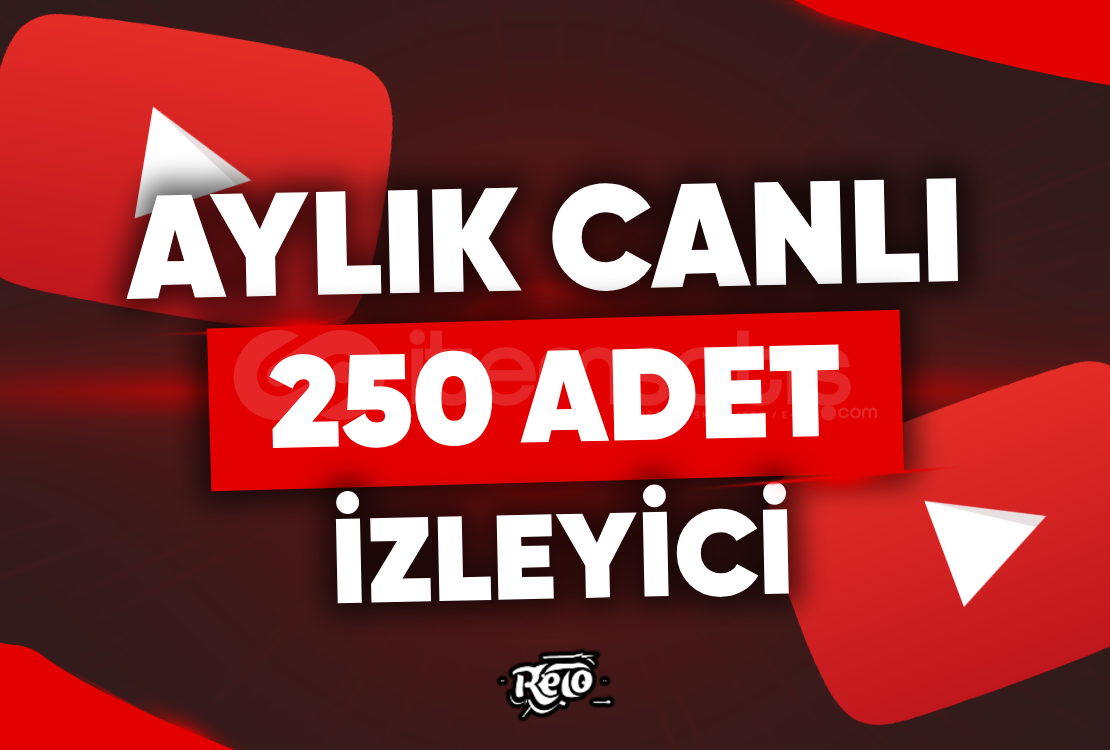 ⭐ Aylık 250 Canlı İzleyici - Sınırsız Destek ⭐ ⭐ Aylık 250 Canlı İzleyici - Sınırsız Destek ⭐
