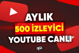⭐ Aylık 500 Canlı İzleyici - Sınırsız Destek ⭐