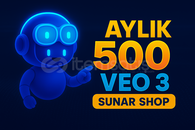⚡ AYLIK 500 VEO3 VİDEOSU!