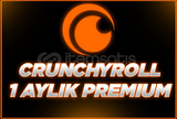 AYLIK CRUNCHYROLL PREMIUM + GARANTİ