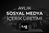 AYLIK SOSYAL MEDYA İÇERİK ÜRETİMİ 