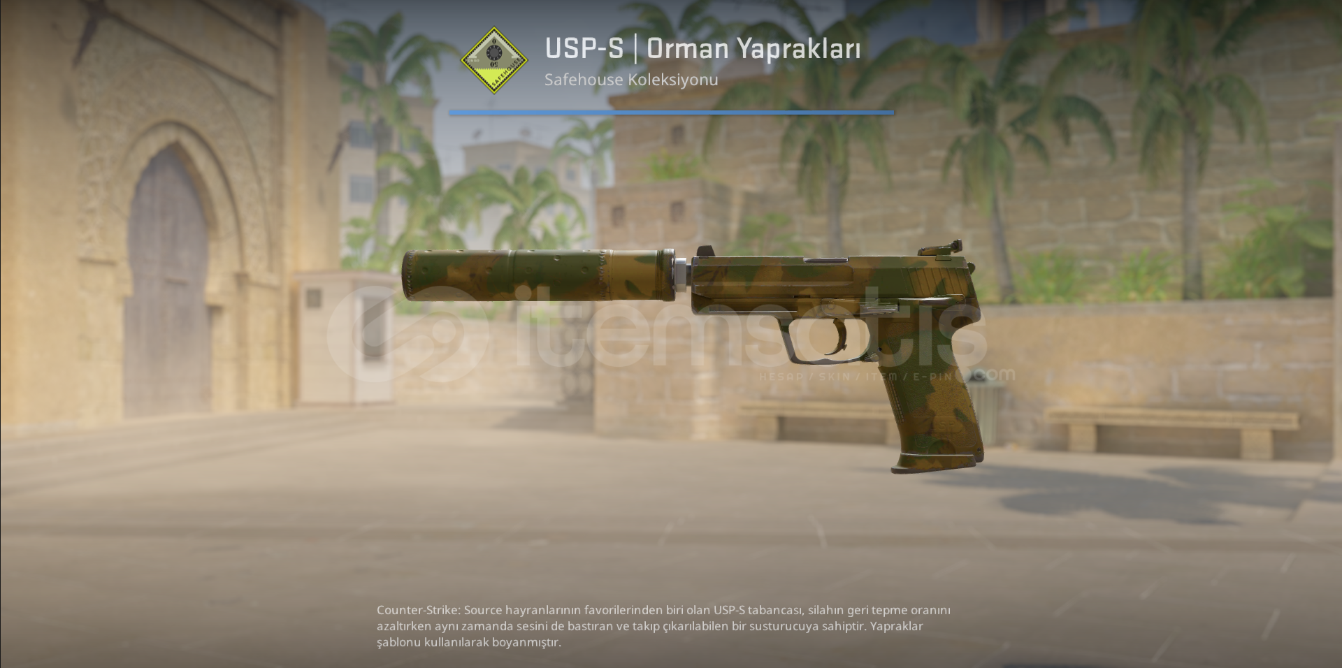✨AZ AŞINMIŞ USP-S | Orman Yaprakları✨ ✨AZ AŞINMIŞ USP-S | Orman Yaprakları✨