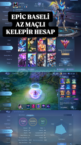 AZ MAÇLI GUS LEGENDLİ KELEPİR HESAP 