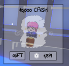 Azura Latch : 10K Cash 10.000 10000