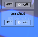 Azura Latch : 1K Cash 1.000 1000