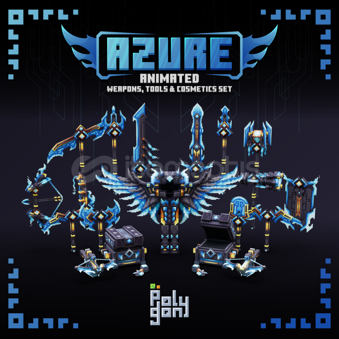 Azure Animated Weapons & Tools Set - GARANTILI Azure Animated Weapons & Tools Set - GARANTILI