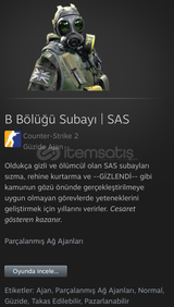 ACİLL B Bölüğü Subayı | SAS