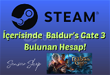 Baldur's Gate 3'lü Steam Hesap!!!