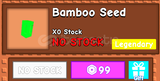 Bamboo Seed GROW A GARDEN ROBLOX