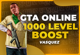 ⭐ GTA ONLİNE +1000 Level Boost⭐