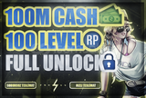 ⭐[BAN YOK] 100M CASH + 100 LEVEL + FULL UNLOCK⭐