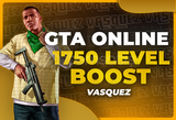 ⭐ GTA ONLİNE +1750 Level Boost⭐