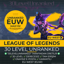 ⭐️EUW Dereceli Hazır 30 Level Unranked Hesap⭐️