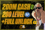 ⭐[BANSIZ] 200M CASH + 200 LEVEL + FULL UNLOCK⭐