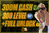 ⭐[BANSIZ] 300M CASH + 300 LEVEL + FULL UNLOCK⭐