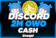 ⭐(BANSIZ + 7/24 OTO) 2M Owo Cash⭐