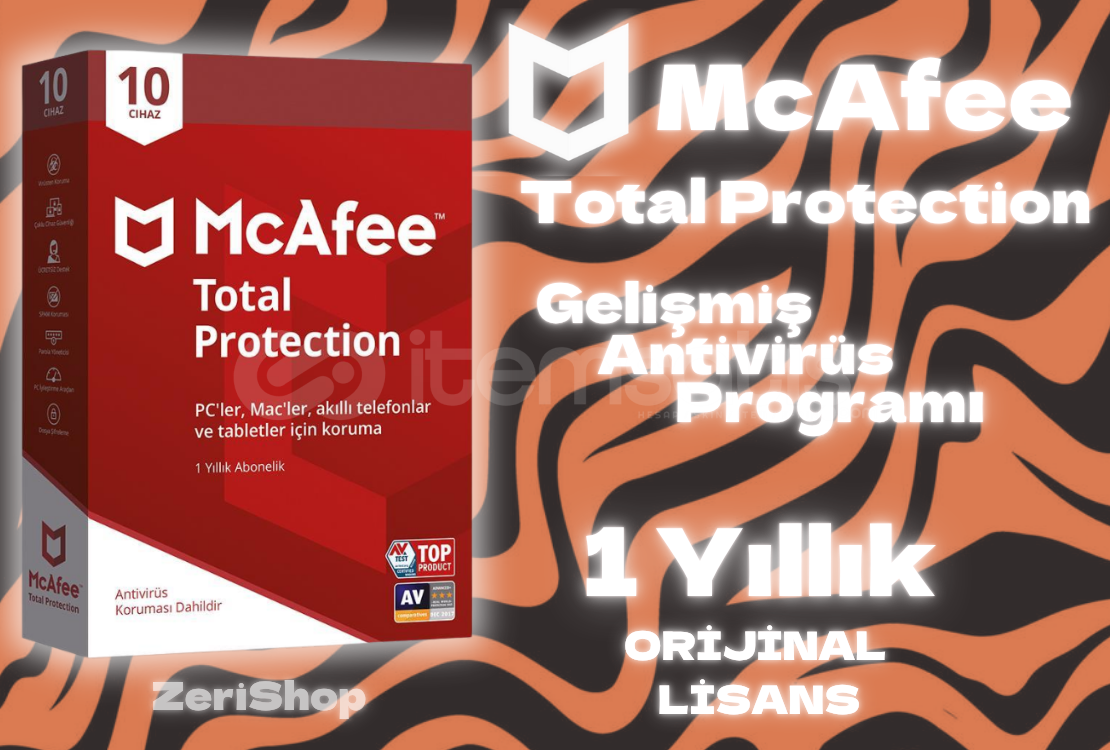 ⭐️ McAfee Total Protection 1 YILLIK ⭐️ SORUNSUZ ⭐️ McAfee Total Protection 1 YILLIK ⭐️ SORUNSUZ