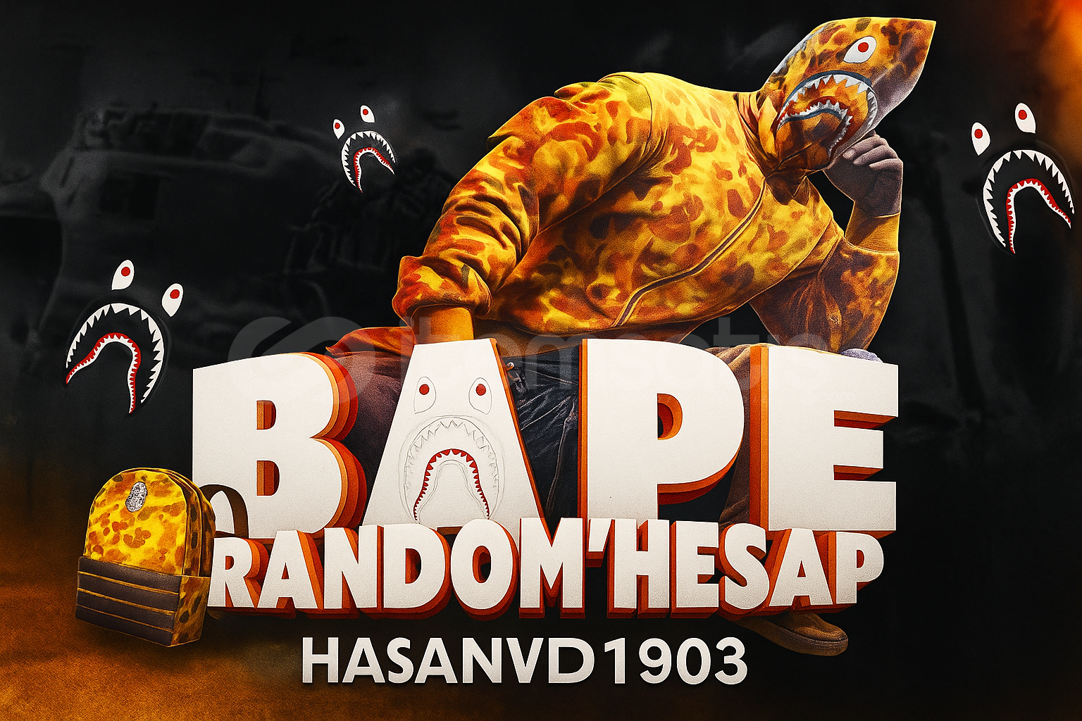 Bape Random X (Tweeter) Girişli Bape Random X (Tweeter) Girişli