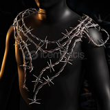 Barbed Wire Poncho