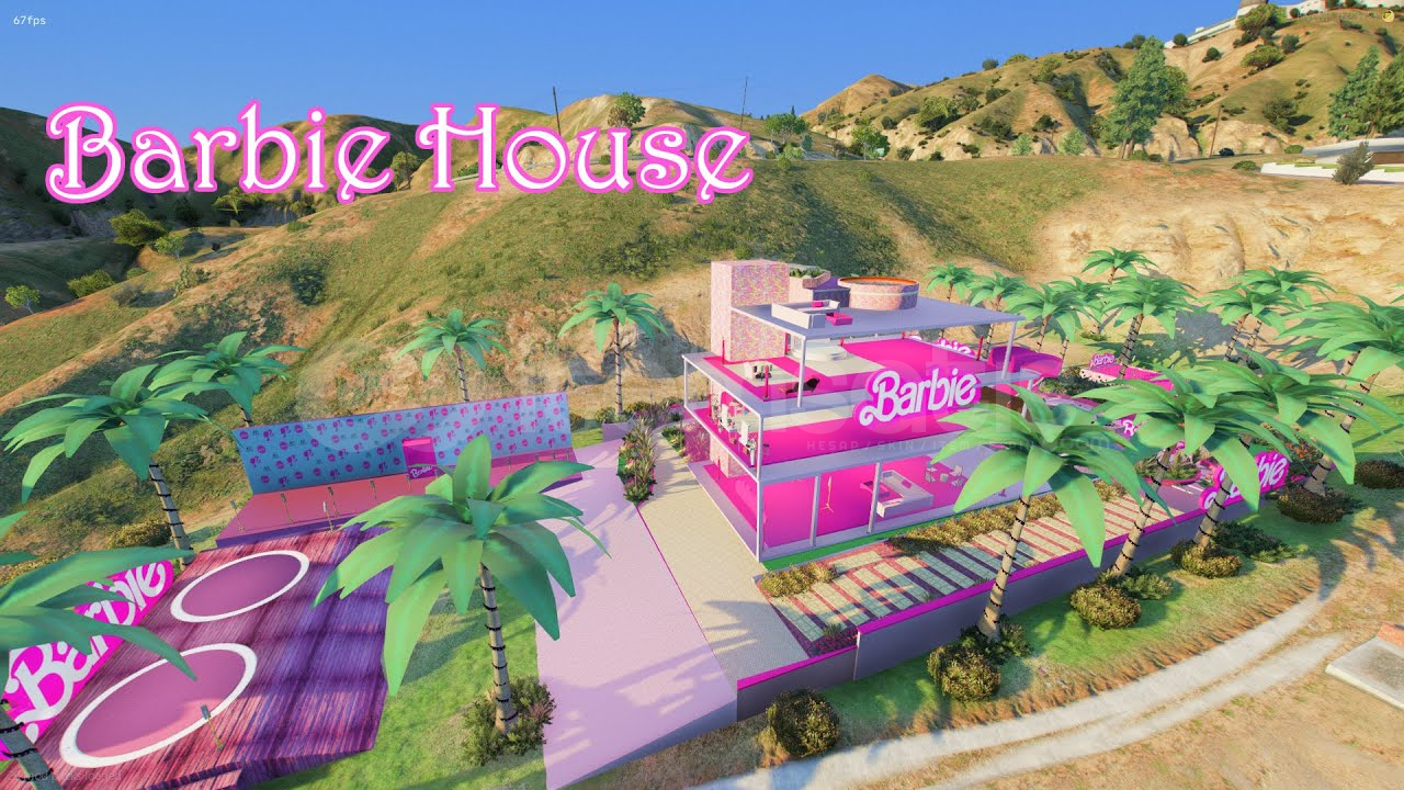 BARBIE HOUSE MAP BARBIE HOUSE MAP