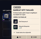 BARİKAT KİTİ TASLAĞI BARİKAT KİTİ TASLAĞI