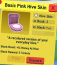 basic pink Hive Skin