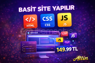 Basit siteler Yapılır.