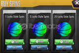 ⭐Basketball: Zero 1 Lucky Style Spins⭐