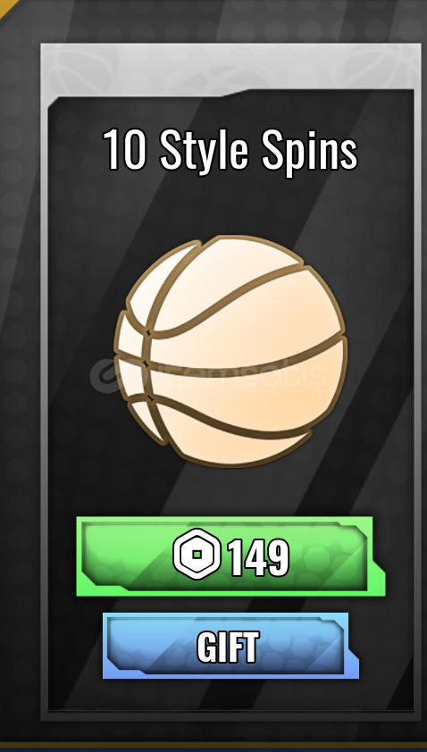 Basketball Zero 10 Style Spins GİFT Basketball Zero 10 Style Spins GİFT