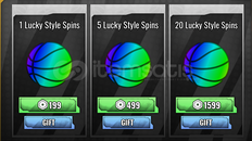 Basketball: Zero 20 Lucky Style Spin