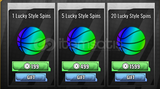 Basketball: Zero 20 Lucky Style Spin