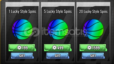 Basketball: Zero 20 Lucky Style Spin