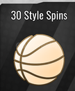Basketball Zero 30 Style Spins GİFT