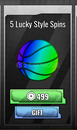 Basketball Zero 5 Lucky Spins Styles GİFT