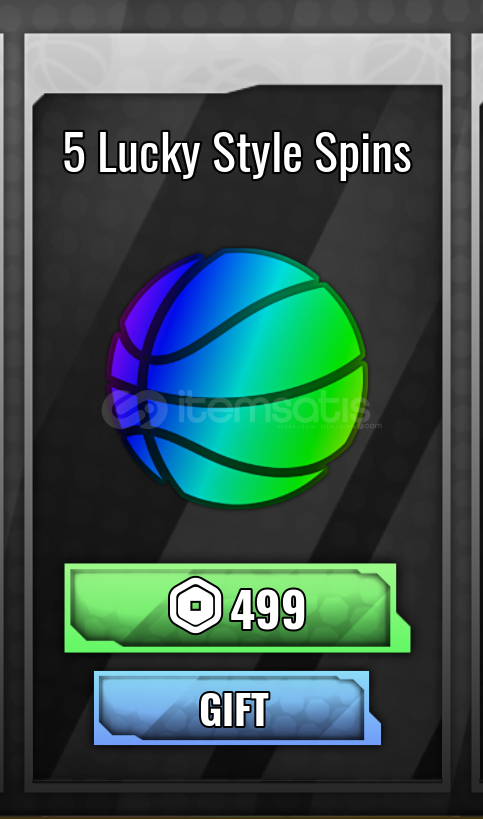 Basketball Zero 5 Lucky Spins Styles GİFT Basketball Zero 5 Lucky Spins Styles GİFT