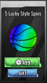 ✅ Basketball : Zero | 5 Lucky Style Spin