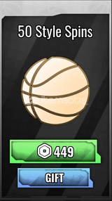 ✨Basketball: Zero 50 Stle Spins ✨