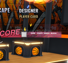 Basketball Zero Designer Card