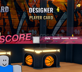 Basketball Zero : Designer Player Card