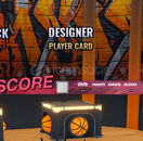 Basketball Zero Designer Player Card