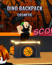 Basketball Zero Dino Backpack Cosmetic