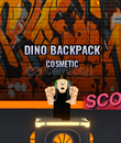 Basketball Zero Dino Backpack Cosmetic