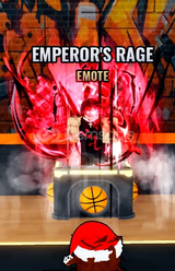 ⭐Basketball: Zero Emperors Rage Emote⭐