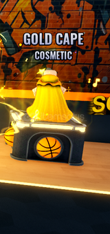 Basketball Zero Gold Cape